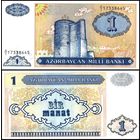 Азербайджан 1 манат образца 1993 года UNC p14