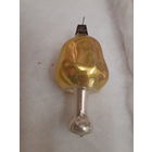 Ёлочная игрушка Лампа, стекло. СССР