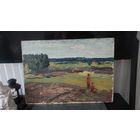 Живопись Довгялло Михаил Хрисанфович 1908-1978г член С/Х БССР К/м 1958г "Дружба" 50-70см