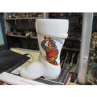 Ваза-сапожок, пивная кружка, фарфор ГДР 17,5 см.