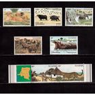 Заир(Конго)-1982,(Мих.770-785) ** , Фауна, Львы Леопарды, Слоны(1)