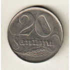 Латвия 20 сантим 1922