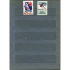 СССР, 1965, межд** сор по зимн видам  надпечатка. За 3690(II)-3691 ,  серия 2м**   чистая