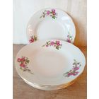 Тарелки Япония глубокие для первых блюд 23 см 6 шт. Фарфор. Цена за всё!