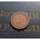 1 пфенниг 1966 (F) Германия ФРГ #03