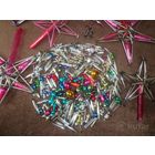 Елочные игрушки. Стеклярус. ЦЕНА ЗА ВСЁ.