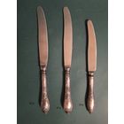 Ножи столовые мельхиор, нерж.