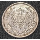 Германия 1/2 марки, 1912 года. Без оборота