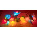 Гирлянда электрогирлянда КОСМОС новогодняя елочная советская СССР. Новогоднее елочное украшение