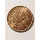 Великобритания 1/2 пенни 1967