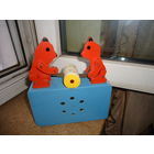 Редкая заводная музыкальная игрушка СССР .