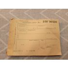 Госбанк СССР"Кредитное авизо-отчетная кредитовая карточка с 50-ю чеками"\8