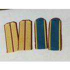 Погоны Росгвардии и курсанта МВД России