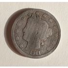 США. 5 центов 1911 г.