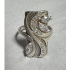 Кольцо серебряное 925 пробы. 55