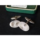 Запонки c клеймом J.A. & S серебро Стерлинг пр 925 футляр4