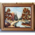 Картина янтарная