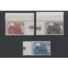 Ватикан 1964  100 лет "Красному Кресту" серия Mi#459-461 Фил.гашение