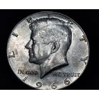 1/2 доллара 1966 г. Серебро.