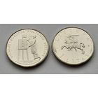 Литва 1 лит 2009 года Вильнюс – культурная столица Европы UNC из ролла