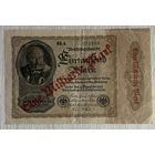 Банкнота 1 миллиард марок 1922 год. Веймарская республика