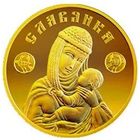 Славянка 50 рублей. Золото 999,9 высшей пробы. 7,78грамм (1/4oz)