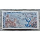 Werty71 Индонезия 2 1/2 рупии 1961 2,5 UNC Банкнота