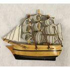 Панно "Играют волны, ветер свищет" (корабль, парусник)