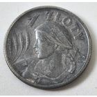 1 злотый 1925 г. ЖНИЦА, Польша. Точка после даты. СОСТОЯНИЕ!!!