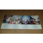 Календарики православные 1990 Библейские сюжеты. 4 шт. одним лотом