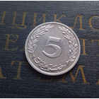 5 миллимов 1997 Тунис #01