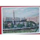 Минск. Площадь Победы 1956 г. Чистая.