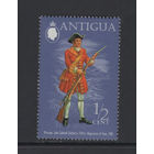 Антигуа /Antigua 1973  Военная форма, Рядовой пехотного полка Захарии Тиффина 1701 год  Mi#296