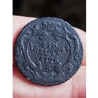 Распродажа - 1 крейцер 1775г "S".,Австрия,Священная Римская империя (Крейцер) (1741 - 1806),Мария Терезия