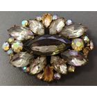 Шикарная винтажная брошь. Яблонекс. СССР