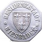 РАСПРОДАЖА!!! - ГЕРМАНИЯ ВИСБАДЕН 10 пфенигов 1917 год
