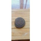 2 копейки 1763 перечекан с 4 копеек