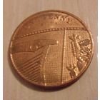 1 пенни Великобритания 2010 г.в.