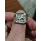 Печатка мужская серебро
