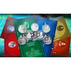 Беларусь 1 рубль 2005-2015 гг. Набор 7 монет "Умацаванне і абарона Дзяржавы / Укрепление и оборона Государства". Сертификаты и Буклеты!