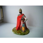 Статуэтка Богатырь. Не битая. Вроде раскрашена, не бисквит можно смыть. Возможно артельная.