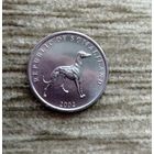 Werty71 Сомалиленд 20 шиллингов 2002 Собака Грейхаунд