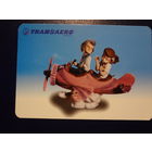 Календарик 2003 г.  Transaero.