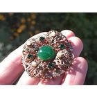 Старая винтажная брошь