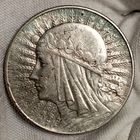 5зл 1934, голова Полонии, красивая с шб, без мц, в коллекцию! Смотрите также другие мои лоты!