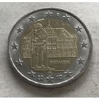 Германия 2 евро 2010 - Городская ратуша и Роланд, Бремен (J - Гамбург)