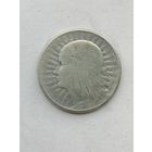 2 злотых 1934год.Ядвига