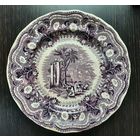 Тарелка декоративная, старая Англия.