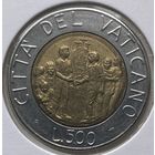 Ватикан 500 лир 1994 г. В холдере