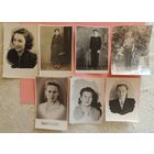 Фото "Дамы и кавалеры", 1950-1960-е гг., 7 шт.